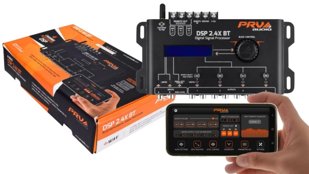 4 Channel Bluetooth Digital Signal Processor DSP 2.4X BT