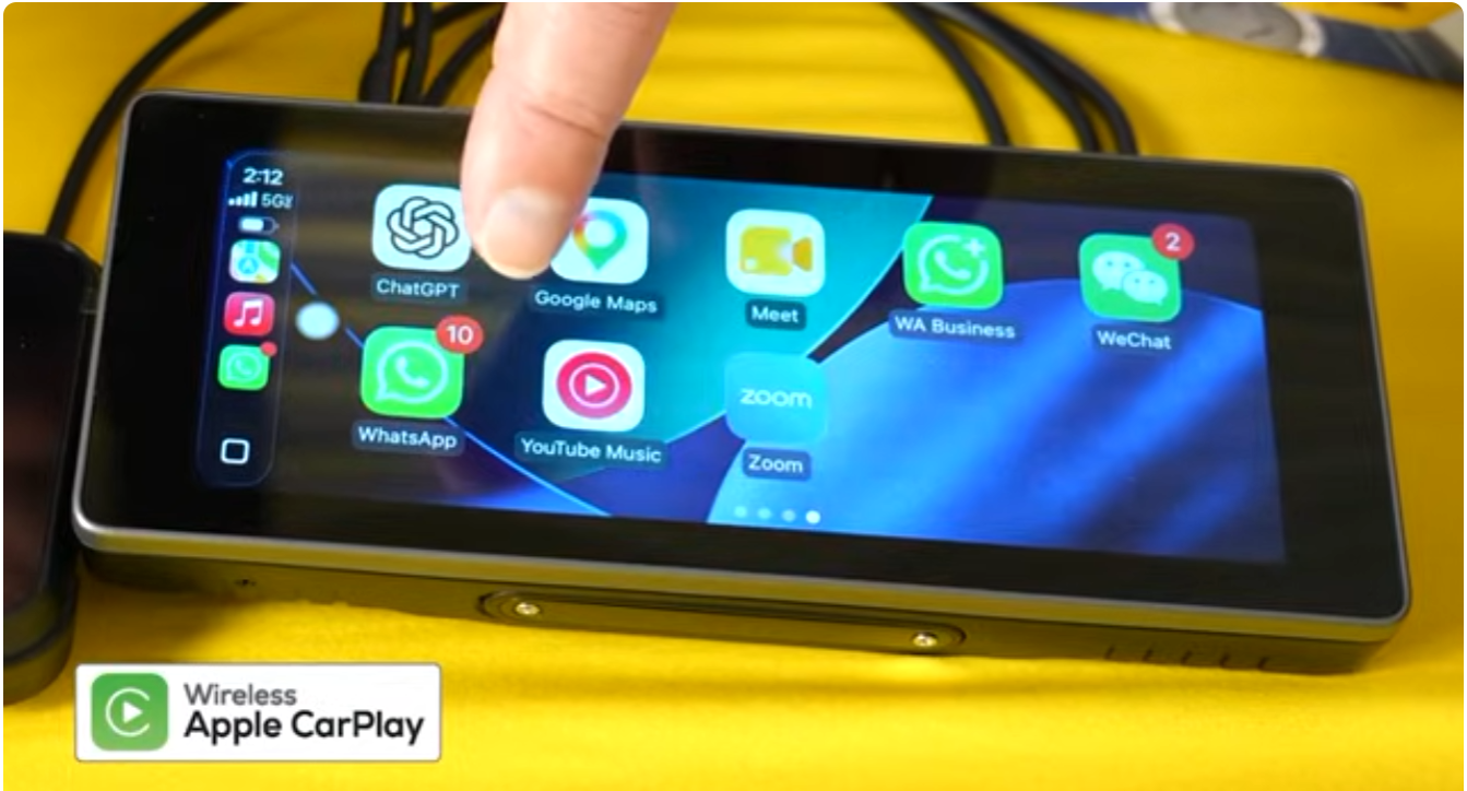 ZZ2 Releases 7-inch Screen For Motorcycles