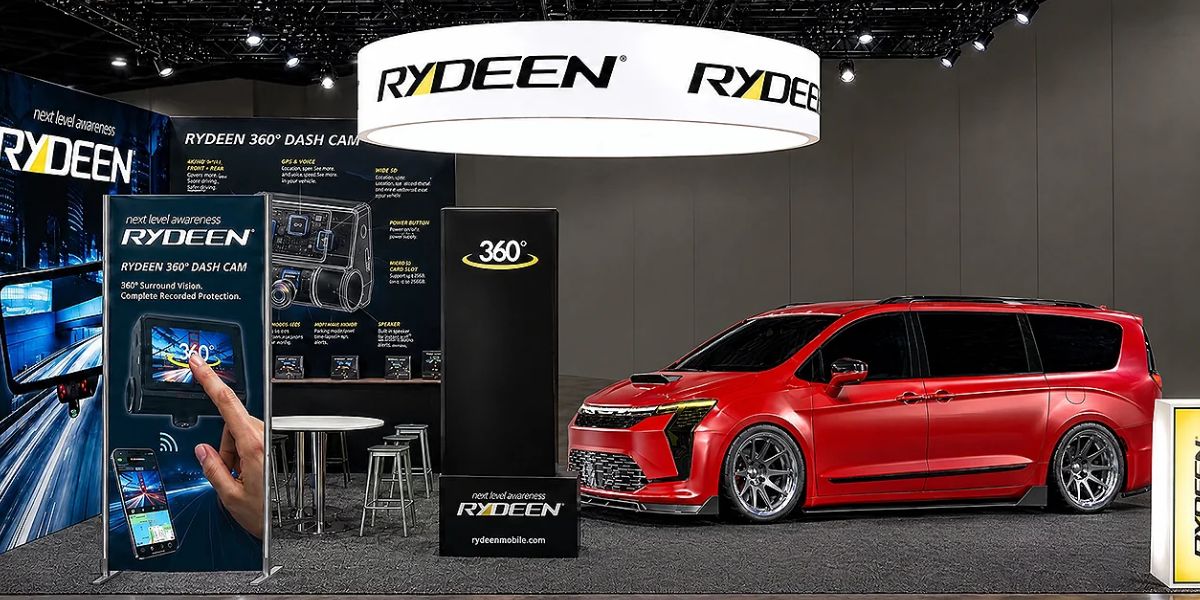 Rydeen Rolls into SEMA 2026 with New TOMBO Digital Mirrors, MiNy360X, and a Custom VANkulture Pacifica